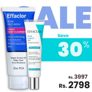 Effaclor FaceWash + Effaclor Acne Control Gel